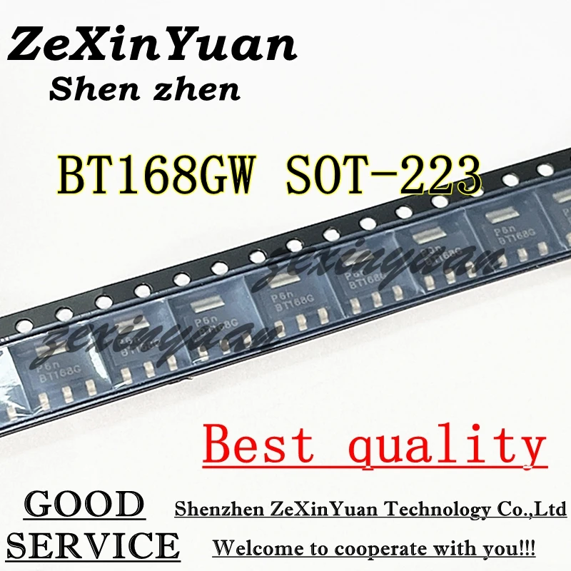 

10PCS BT168GWF BT168GW BT168G BT168 SOT223 Best quality