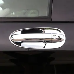 Funduoo For Mercedes Benz Vito W447 V-Class 2014-2020 Carbon Fiber Car Door Handle Cover Styling Accessories