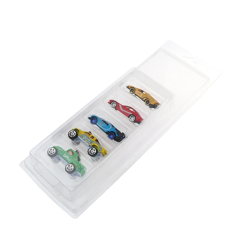 5 Stück Auto Spielzeug transparente Vitrine Hot wheels Schutzhülle Boulevard Team Transport Modell Karton sammeln Jungen Geschenk – Detail 10