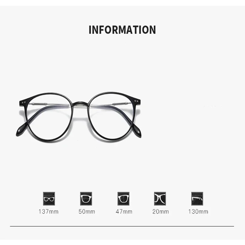 Neue Retro Katzenauge Rahmen Lesespiegel Myopie Rahmen für Männer und Frauen Oval Frühling Bein Optische Rahmen Mode Gläser oculos – Detail 8