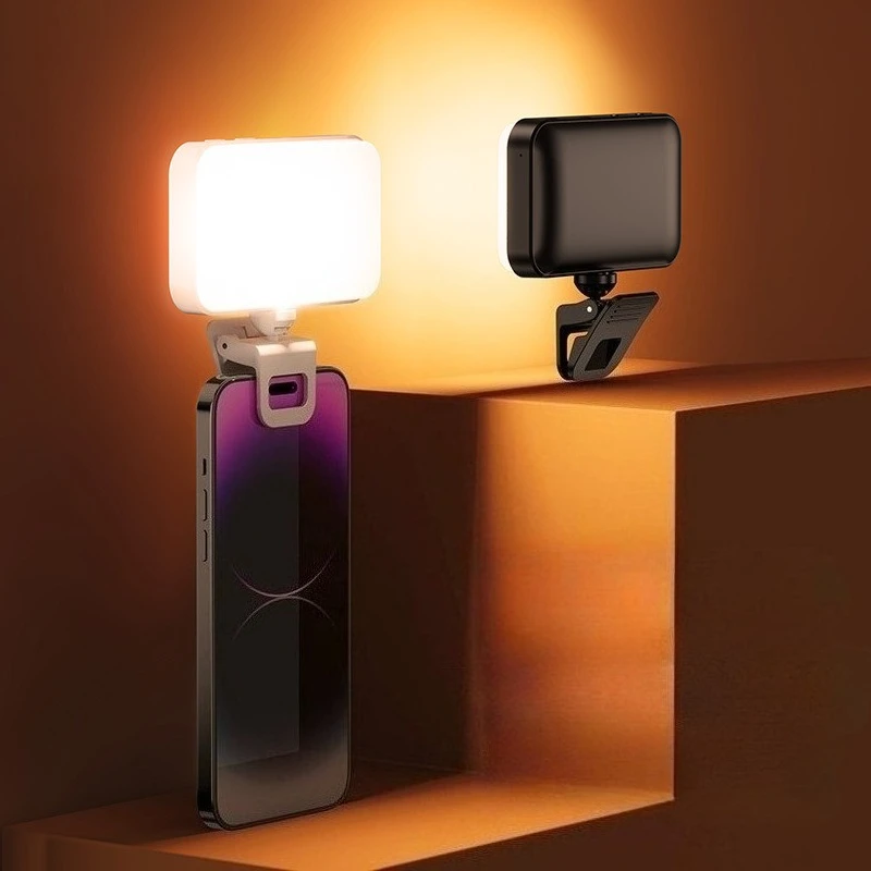 

LED Makeup Fill Light for IPhone IPad Mobile Phone Laptop Clip Flash Fill Video Photo Beauty Photography Lamp