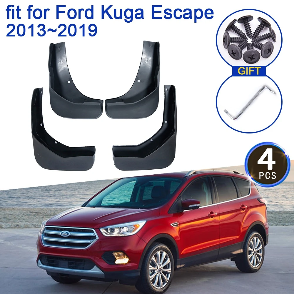 

For Ford Kuga Escape 2 MK2 2013 2014 2015 2016 2017 2018 2019 Mud Flaps Mudguards Splash Guards Fenders Front Wheel Accessories