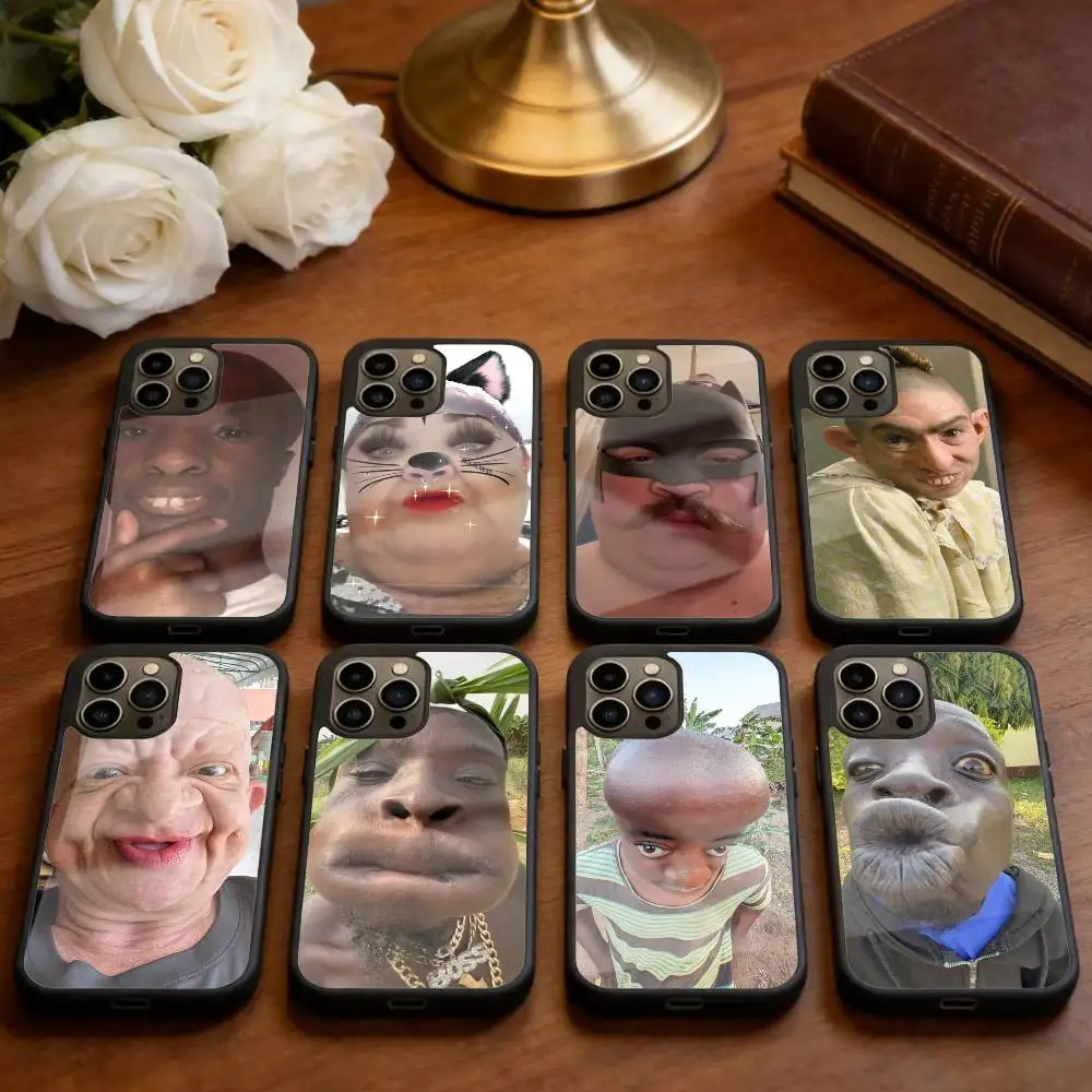 

Humorous Ugly Man Funny Phone Case For iPhone 17,16,15,14,13,Pro,Max,Plus,Magnetic For Magsafe Wireless Charging
