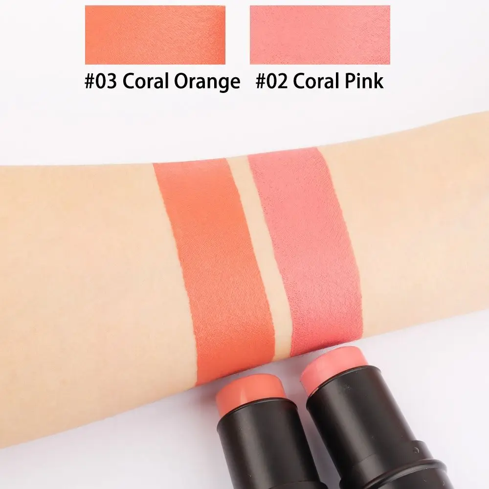 Idratare Rouge Stick Cheek Brightens Shades Waterproof Cream Contour Stick evidenziatore idratante Non grasso di lunga durata