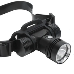 Yellow light Powerful 5000LM Underwater 100 Meters Diving Headlight L2 Scuba Waterproof Lamp Dive Torch Fishing Use 18650 Batter