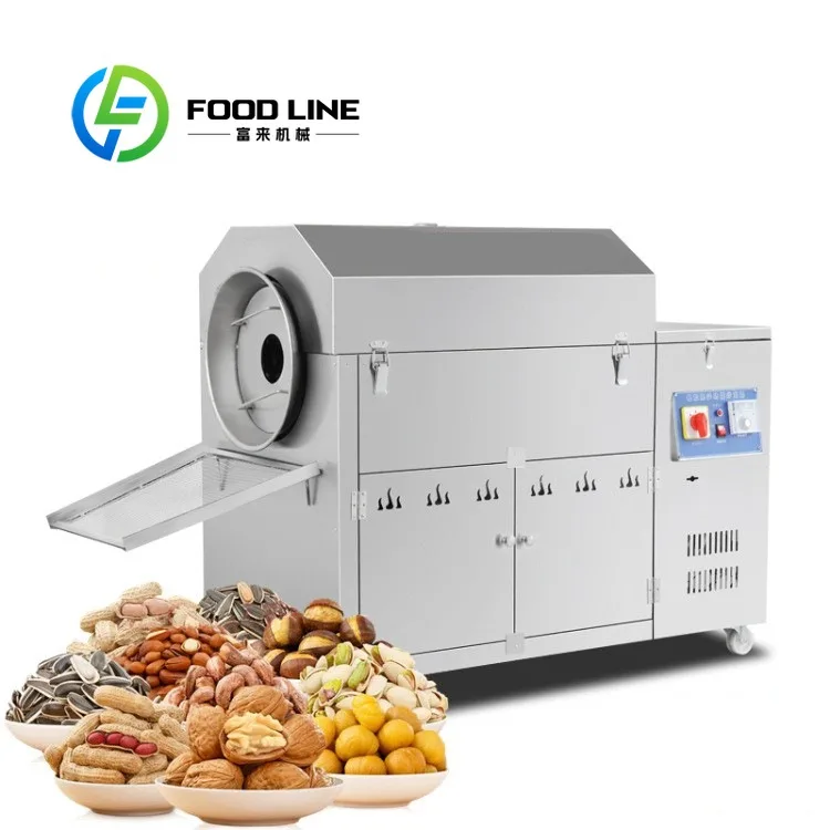 

Professional Coffee Bean Nut Roaster Available in Two Types: Electric Heating Model and Gas Heating Model