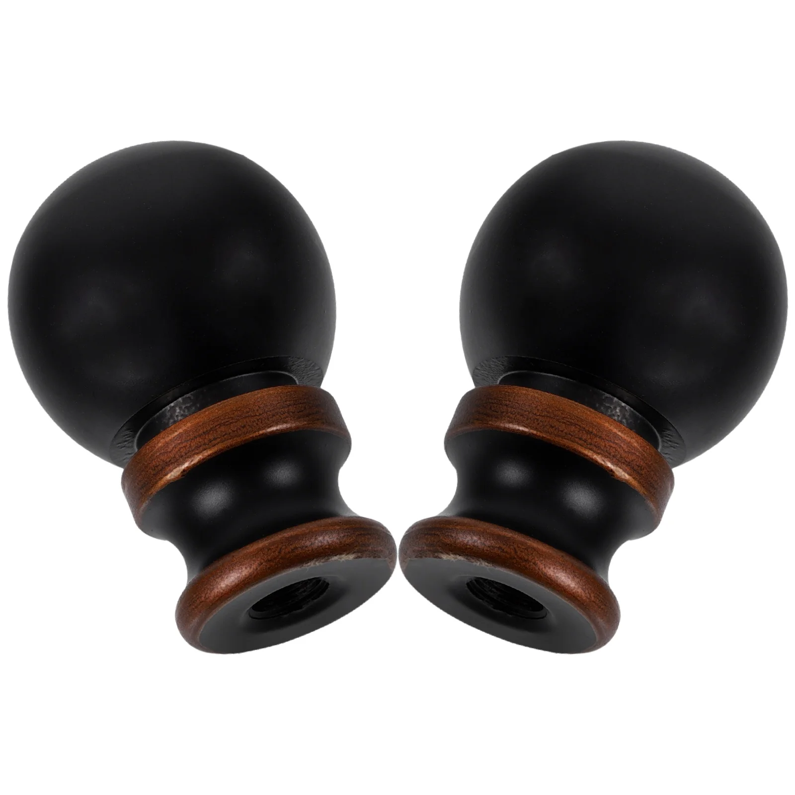 

2Pcs Lamp Finial Cap Decoration Multi-Functional Use for Table Lamps Home Lighting Decor Small Screw Lamp Holder