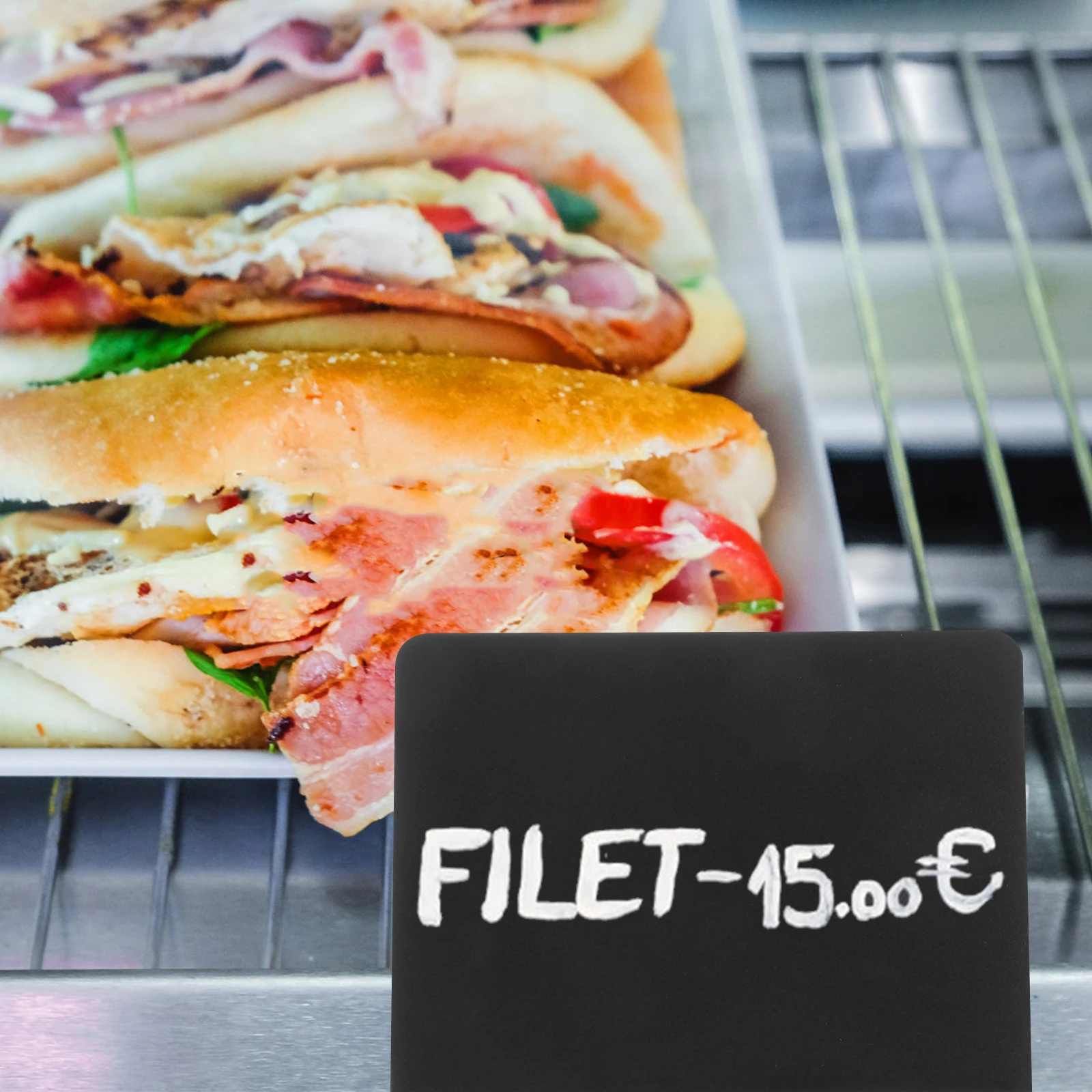 

10pcs Desktop Chalkboard Signs Erasable Small Message Premium Acrylic Memo Boards For Cafe Office Home Decor V-Shaped Table