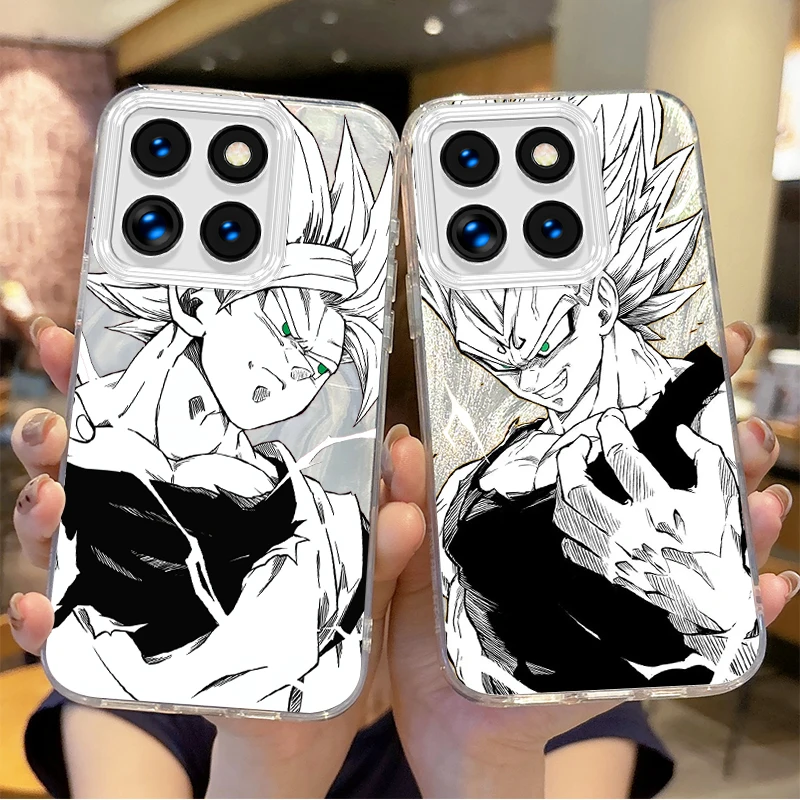 Cool Anime D-Dragon Balls Goku Phone Case For Xiaomi Poco X6 X3 F6 M6 M4 Pro C61 13T 14T 11 Lite Non-Slip Anti-Fingerprint Cover