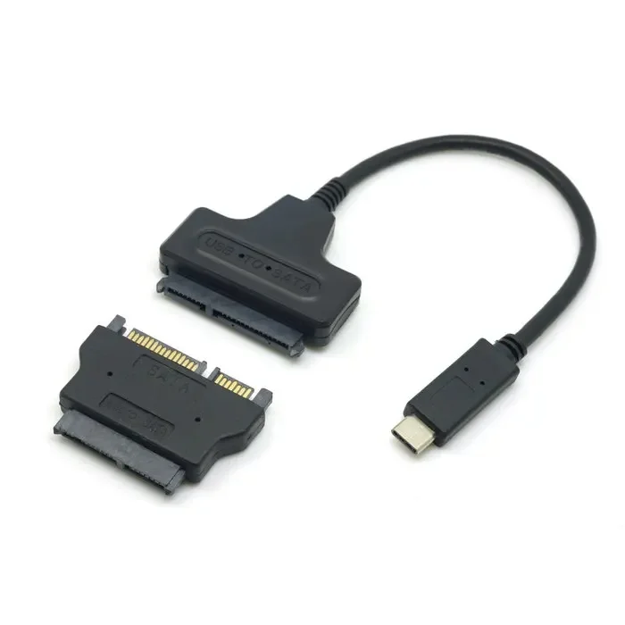 1set USB 3.1 Type C To SATA 22Pin & SATA To 16Pin Micro SATA Adapter Connector Adaptor For 1.8