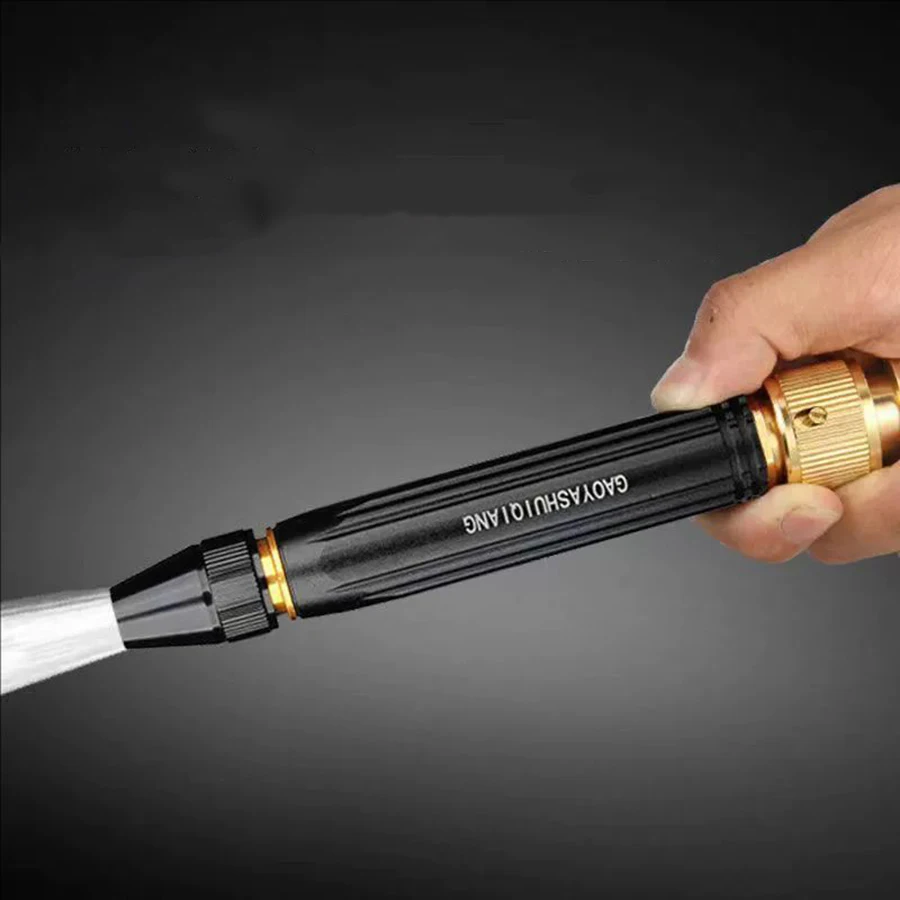 1Set Of Garden Water Pipes,Featuring Adjustable High-Pressure Water Guns And Wear-Resistant Flexible Pipes.5-40m Can Be Selected