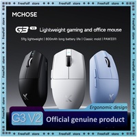 MCHOSE G3 V2 Gaming Mouse PAW3311,12000DPI,Bluetooth/2.4G/Wire Tri-mode, Lightweight, Ergonomic, for Laptop/PC