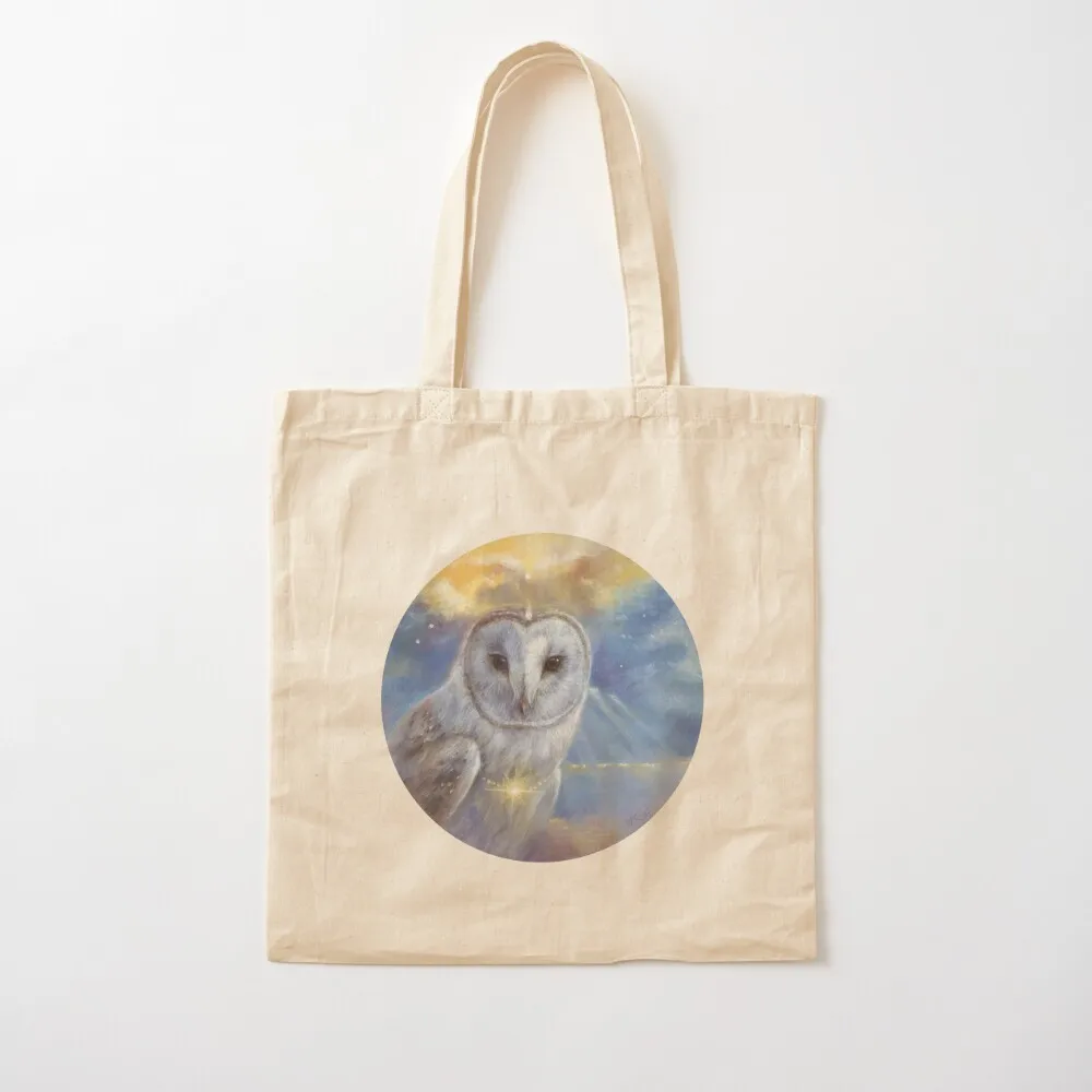 A new dawn is broken - barn owl Tote Bag Women's bag canvas tote bags Canvas Tote Bag