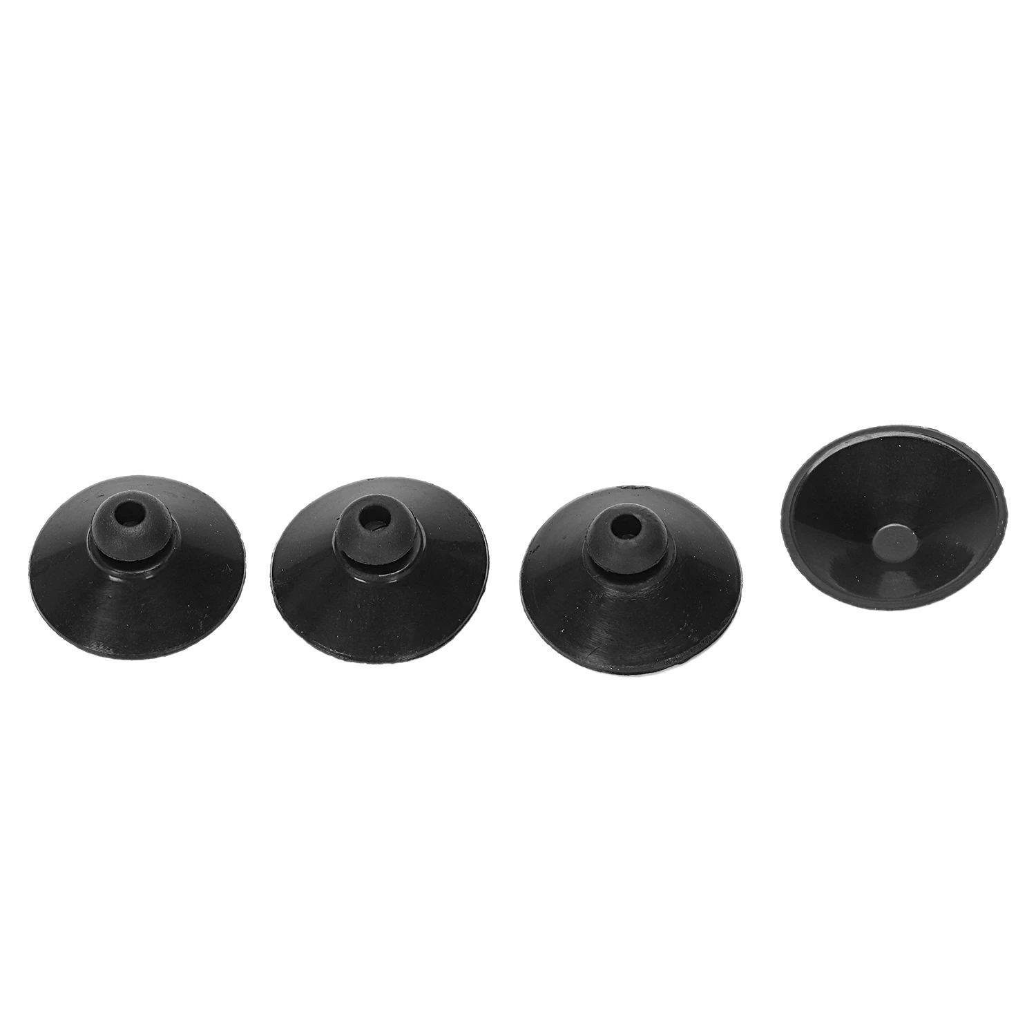 10 x Black rubber 27mm Suction Cup Clip Sucker For Aquarium Fish Tank Pump