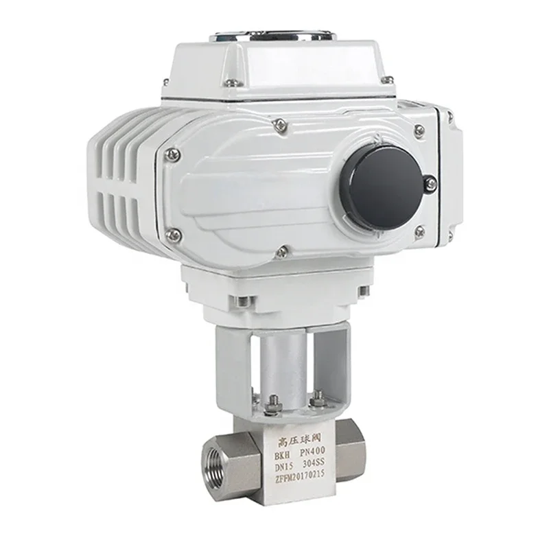 3/8 Inch High Pressure 2 Way Automatic Electric Ball Valve for Water Control