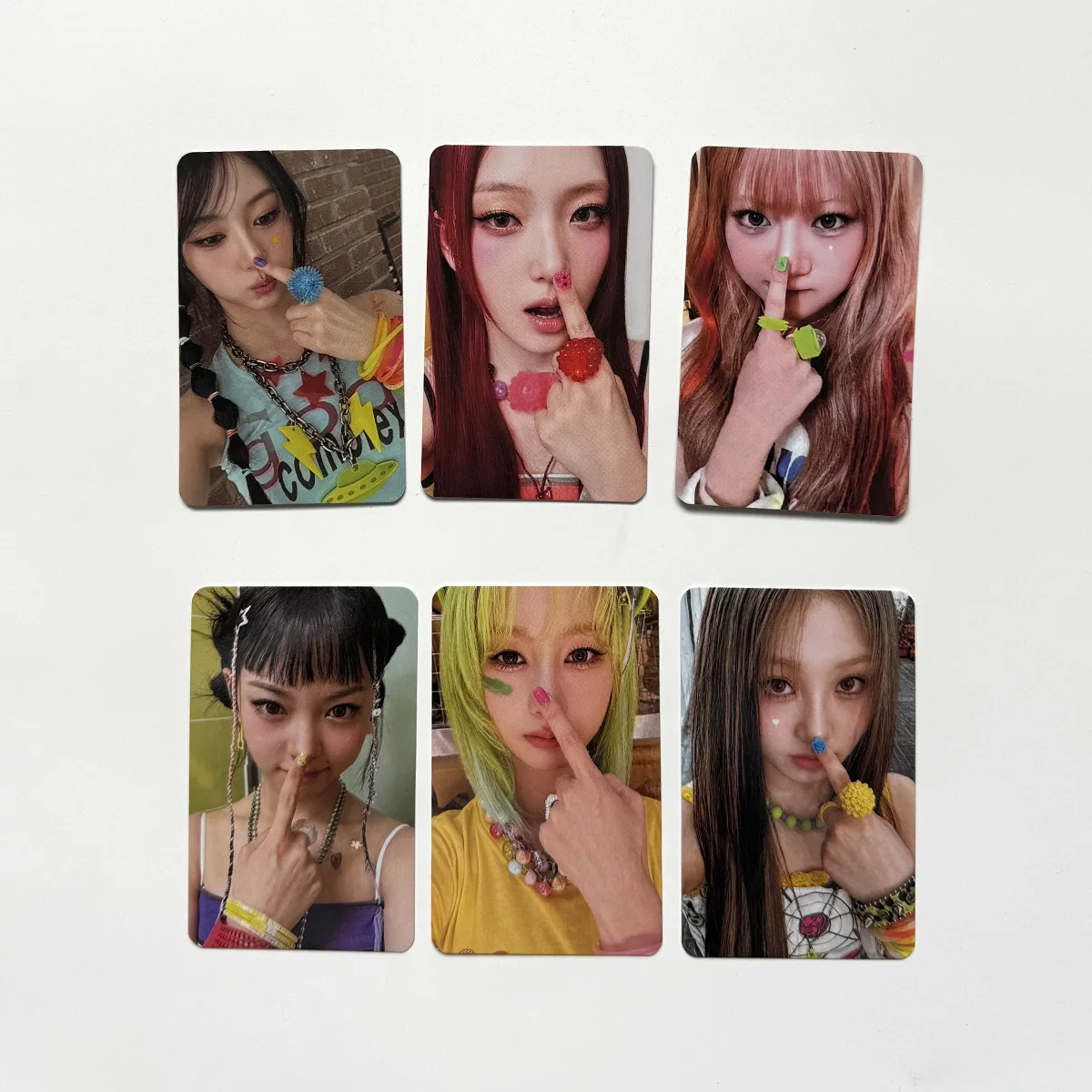 Фотокарточки UNCHILD HD для косплея, LOMO-открытки из мелованной бумаги: Yeeun, HeeKie, Tina, Ako, Haeun, Evon. Горячая новинка к новому альбому.