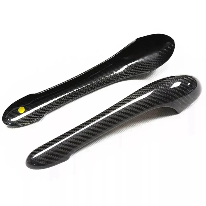 Carbon Fiber Car Door Handle Cover Trim For Maserati Granturismo GT GTS MC 2008-2019