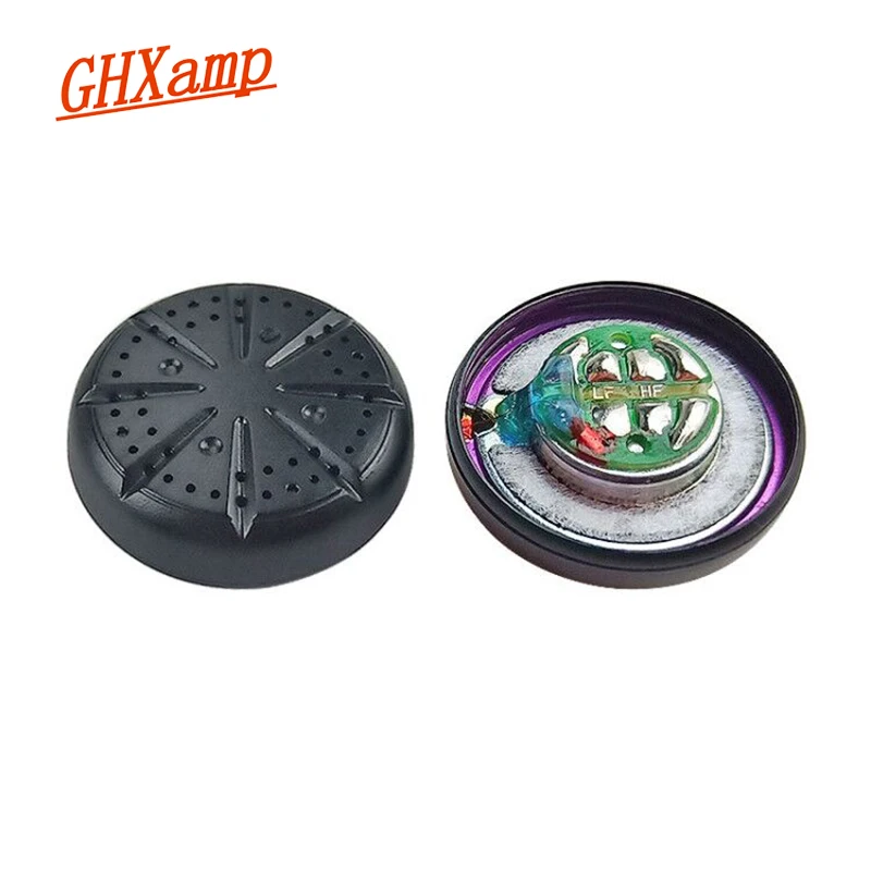 

GHXAMP 15.4 мм HIFI MX500 Динамик для наушников с бериллиевой диафрагмой, 130 Ом, внутренний магнитный, плоский, 107 дБ