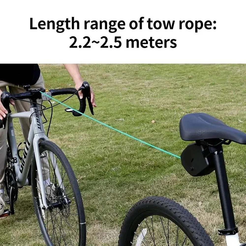 Outdoor Mountain Bike Tow Rope Portable ABS Outdoor Heavy Duty Parent-Child Bicycle Trailer Tow Rope Bicycle Towing Device