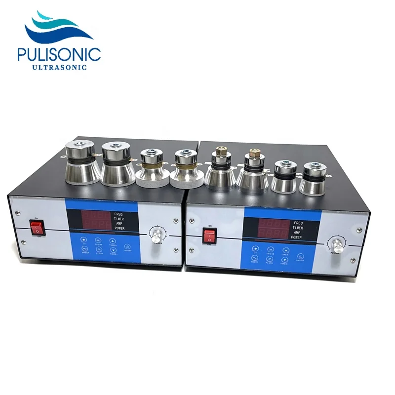 High Frequency Ultrasonic Generator Transducer Driver 54kHz-135kHz Ultrasonic Wave Generator For Industrial Cleaning Equipment