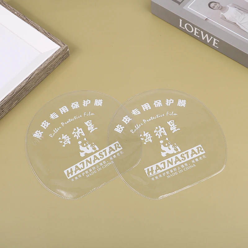 10Pcs Ping Pong Racket Protective Film Sticky Transparent Maintenance Cover Table Tennis Racket Rubber Protection Film-B2