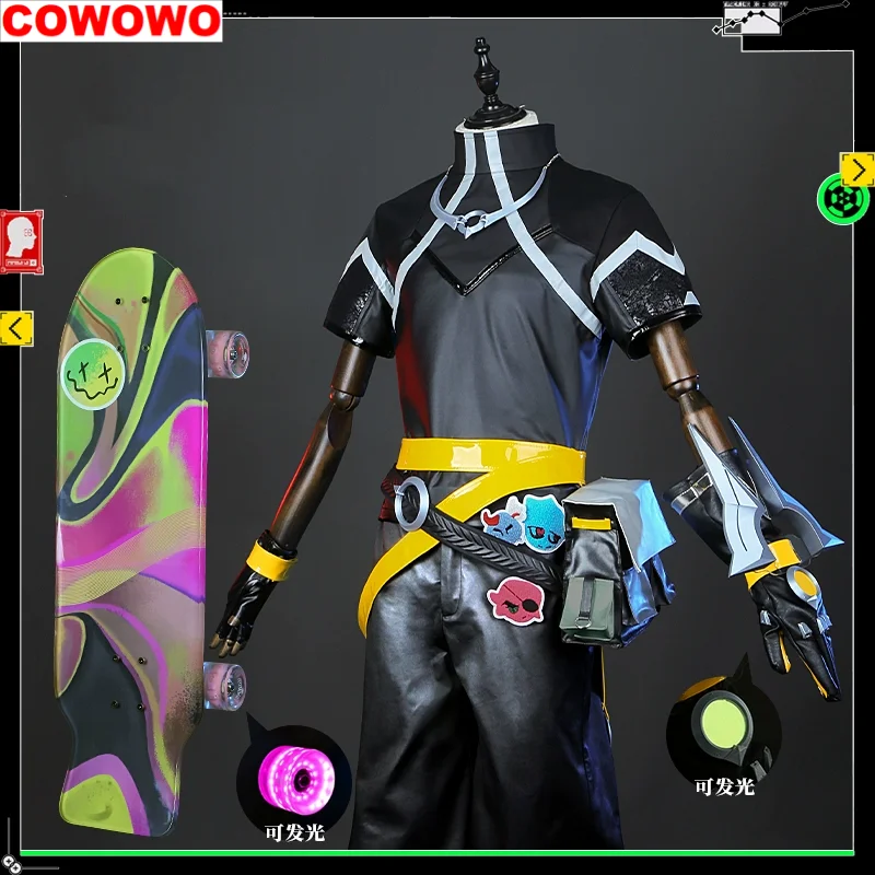 

COWOWO Lol Ezreal Men Accessory Props Cosplay Costume Cos Game Anime Party Uniform Hallowen Play Role Clothes Clothing New