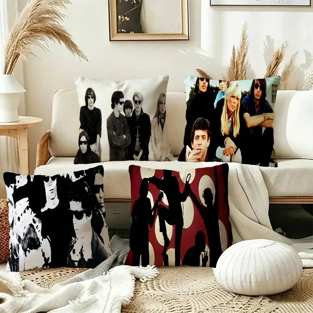 Rock Band The V-Velvet U-Underground Personalized Pillow Dust Cover Bedroom Kids Party Decoration Pillowcase