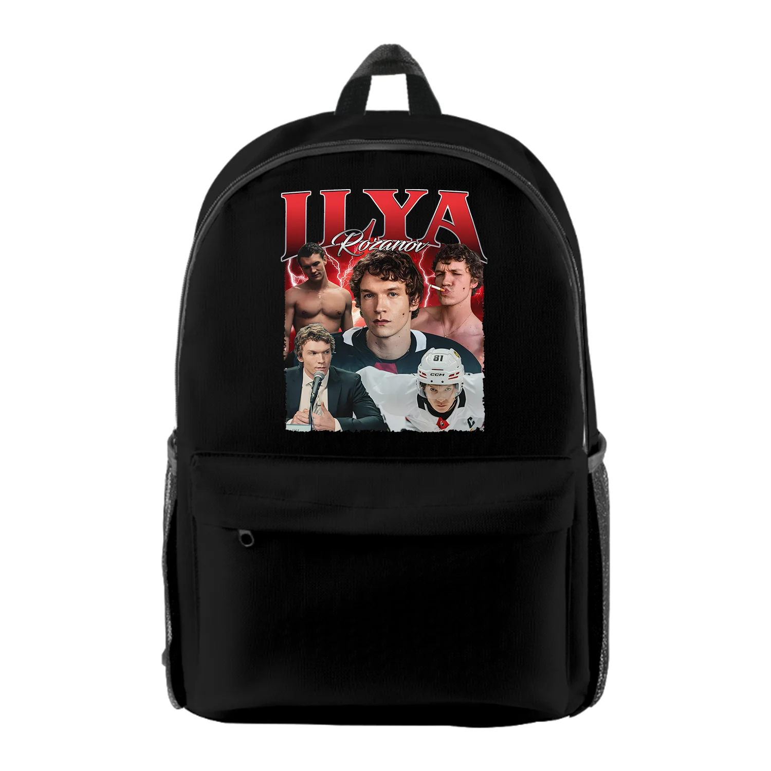 

Heated Rivalry Ilya Rozanov Backpack Women Men Shoulders Bag Casual Streetwear Daypack Unisex Travel Bags
