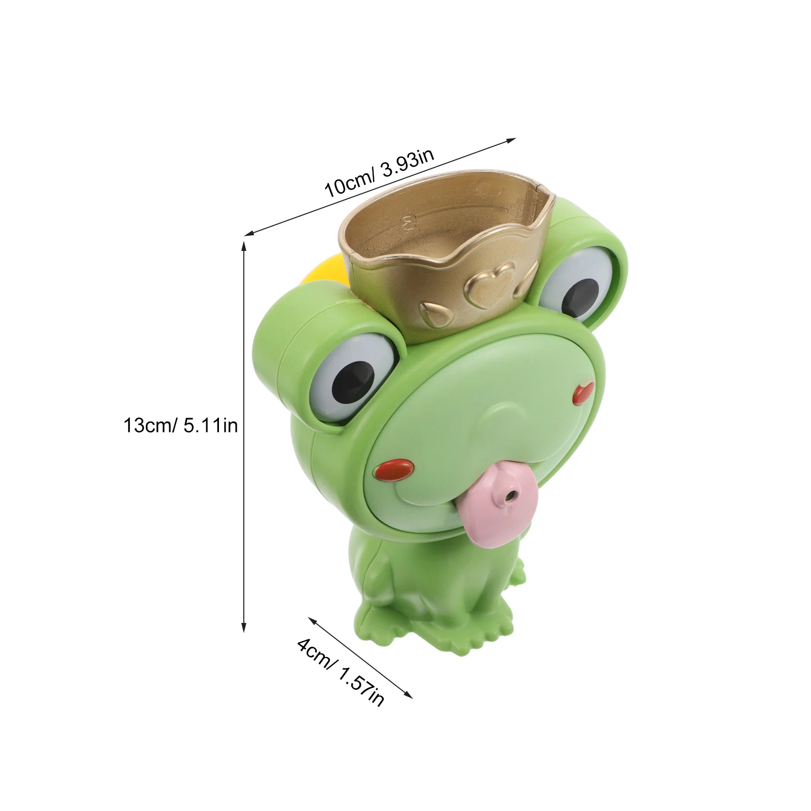 Children'S Bath Suction Cup Frog Water Sprayer Baby Bathtub Toddler Bath Time Fun Educational Play Tool