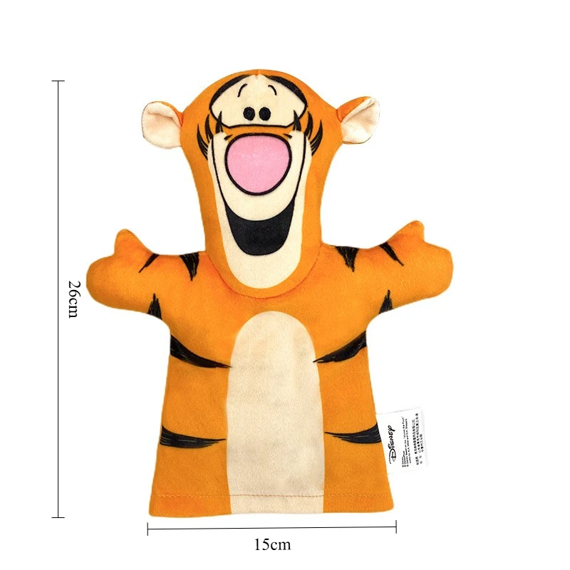 디즈니 애니메이션 플러시 장난감 구피 마우스 핸드 퍼펫 인터랙티브 캐릭터 플루토 플러시 장난감 어린이용 휴일 선물