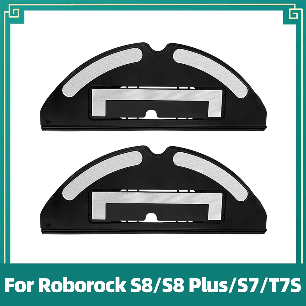 Suporte de esfregão de substituição e tanque de água compatível com Roborock S8/S7/T7S, peças de acessórios de vácuo robô
