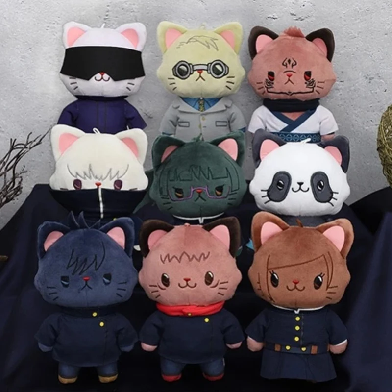 

15cm Jujutsu Kaisen Doll Kugisaki Plush Itadori Yuji Inumaki Toge Kento Figure Cute Satoru Gojo Figure Stuffed Fushiguro Toys