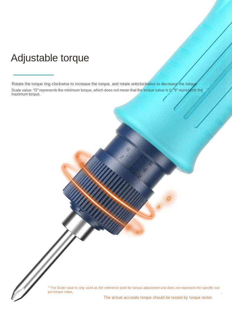 Electric Screwdriver Industrial Grade Electric Batch Automatic Stop Torque Adjustable 220V Electric Screw Driver