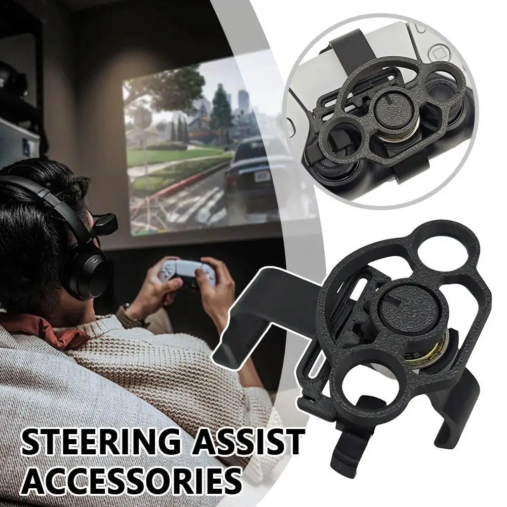 For PS5 Slim/PS5 Handle Steering Wheel Accessories 3D Printing Steering Wheel Game Controller Steering Assist Accessories