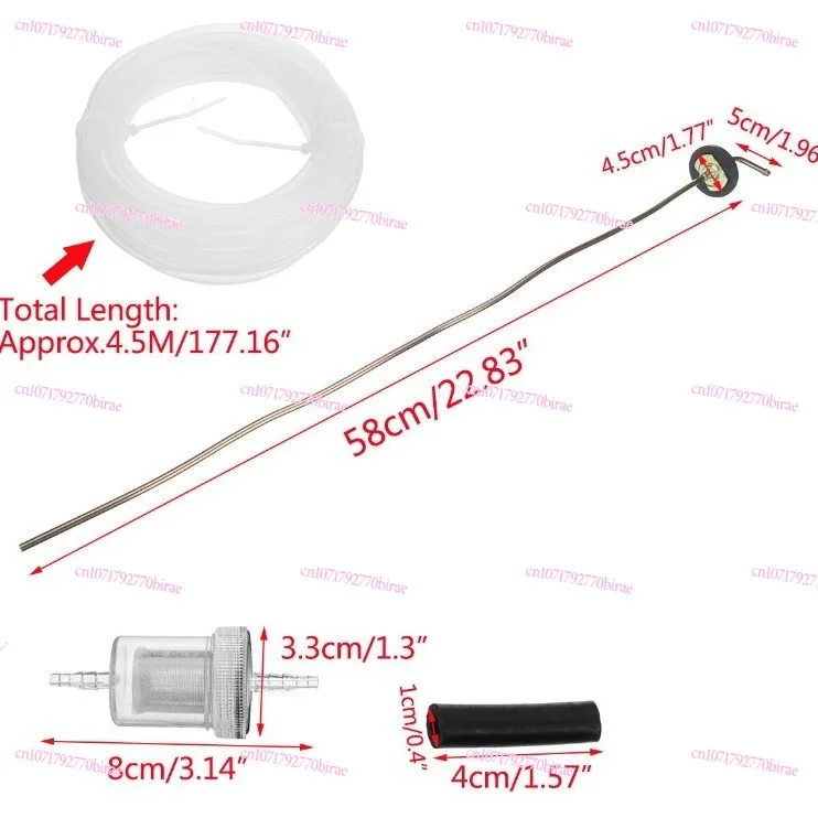 Air Heater Fuel Tank Remover, Stainless Steel Fuel Tank Riser Suction Elbow Oil Filter YouTube Clamp