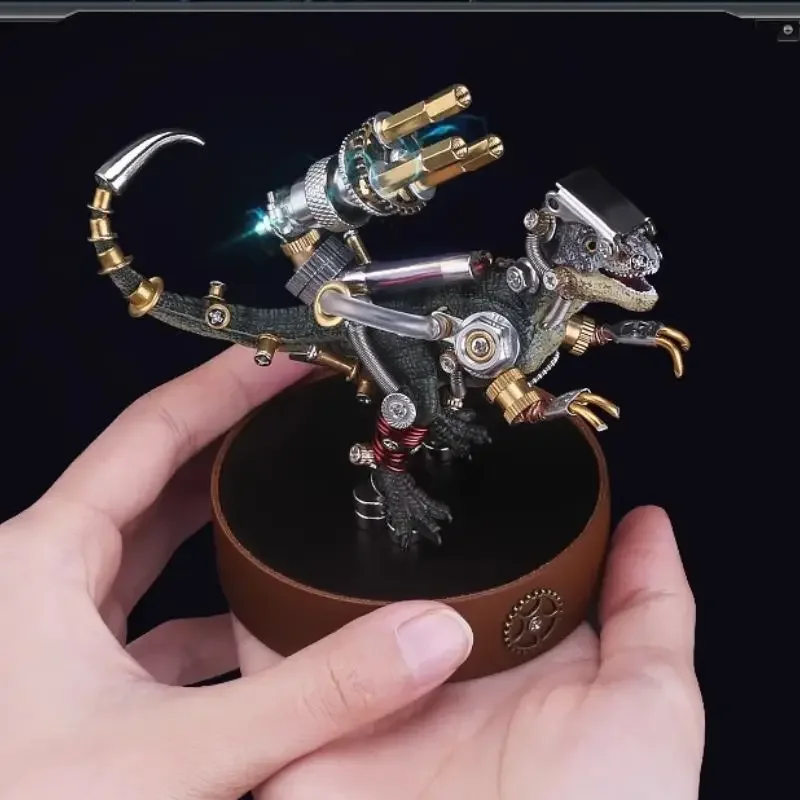 

Dinosaur 3D three-dimensional metal assembly building blocks jigsaw puzzle mechanical model decoration boyfriend birthday gift