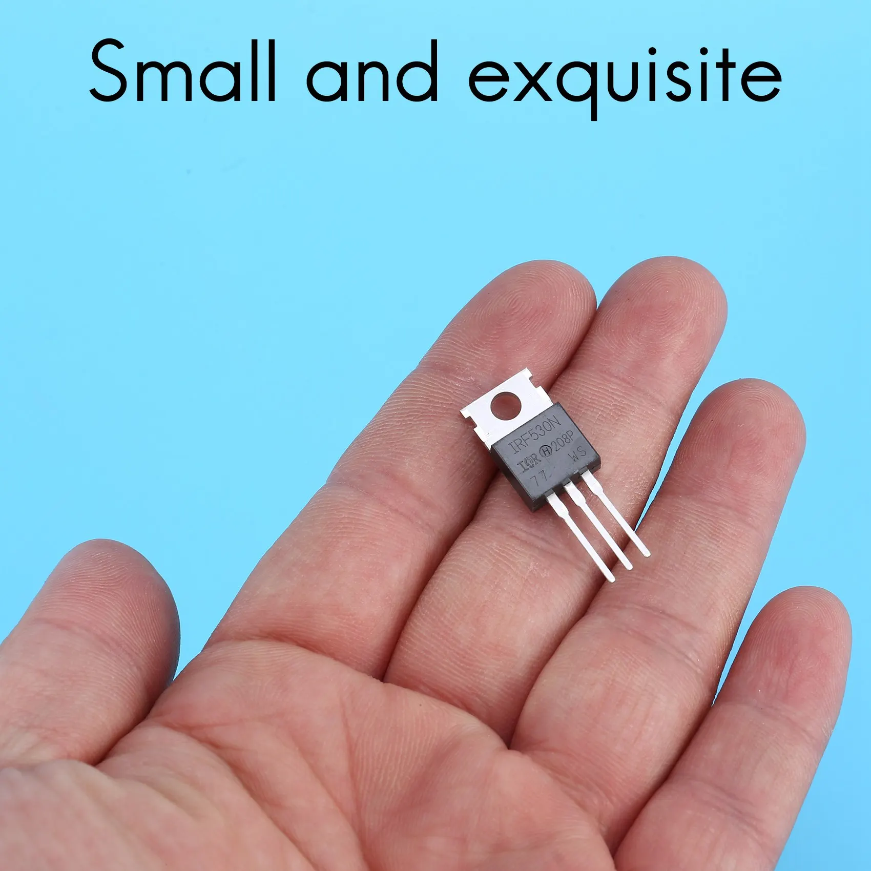 ABGN 50Pcs 10Types IRF Series Mosfet Transistors Assortment Kit, Including IRFZ44/510/520/530/540/640/740/840/3205/9540
