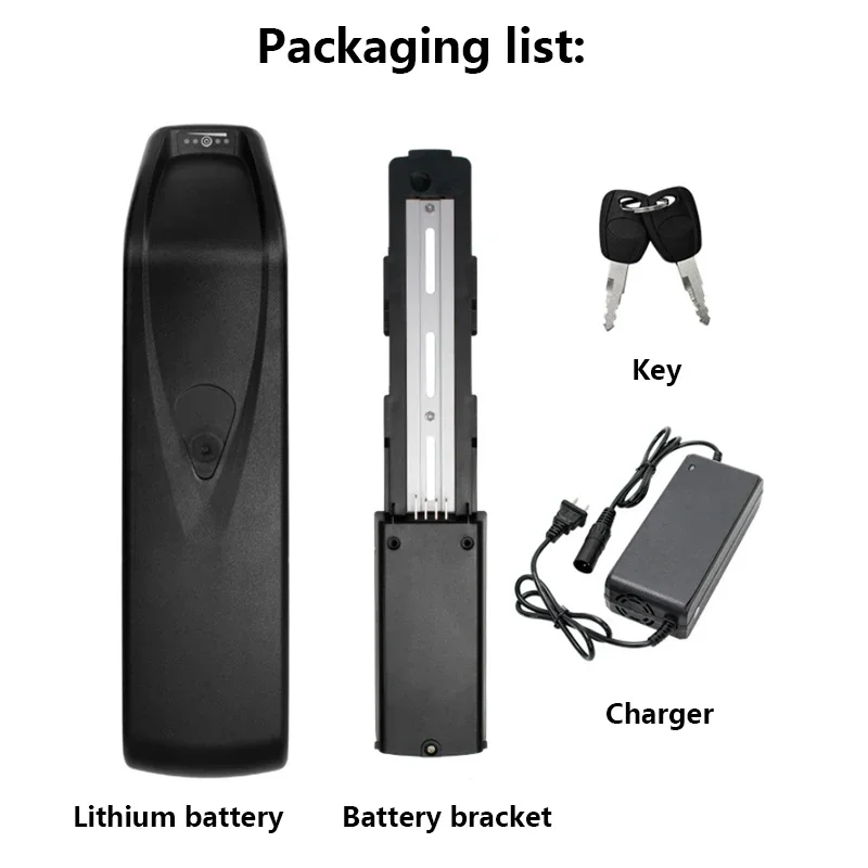 Original eBike Battery 48V 30Ah Hailong 30A BMS Electric Bicycle Downtube Lithium Battery Pack For 1000W 750W 500W 250W Motor