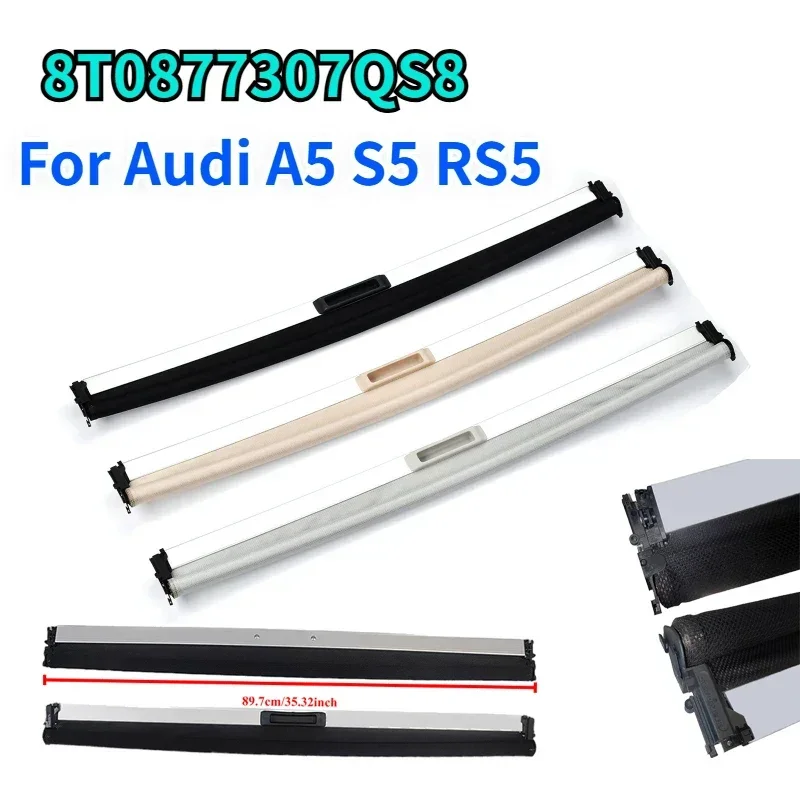 

8T0877307 8T0877307QS8 For Audi A5 Quattro 2008-2016 S5 RS5 Car Roof Tent Awning Sunroof Assembly Black Grey Beige 8T08773074T2