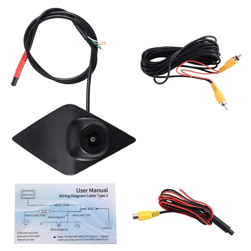 Ingenious-Front-View Camera 170° Angle For Renault QS102/8156 Car Vehicle-Mounted Installation