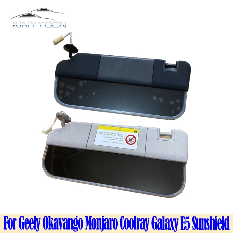 1PC For Geely Okavango Monjaro Coolray Galaxy E5 Car Inner Sunvisor Sun Visor Antidazzle Sun Shade Sunshield with Mirror