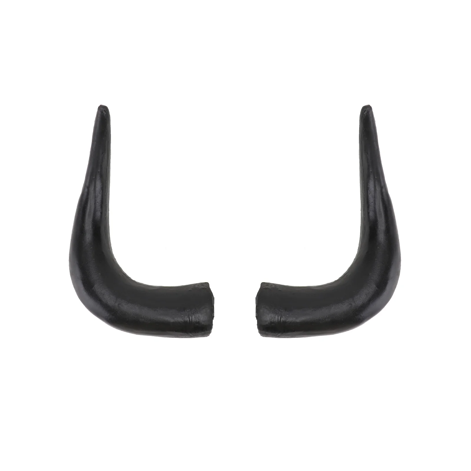 

Bulls Horns Clips Halloween Dress up Headdress DIY Accessory Ox Hair Prop Man Headband