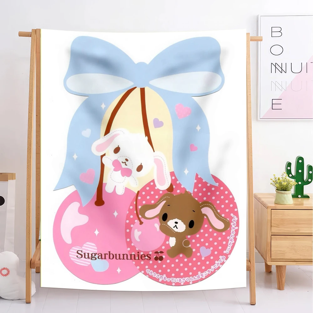 3x5ft S-Sugarbunnies Blanket Tapestry Wall Hanging. Carousel Living Room Bedroom Home Decor Wall Art Cover Up Accessories