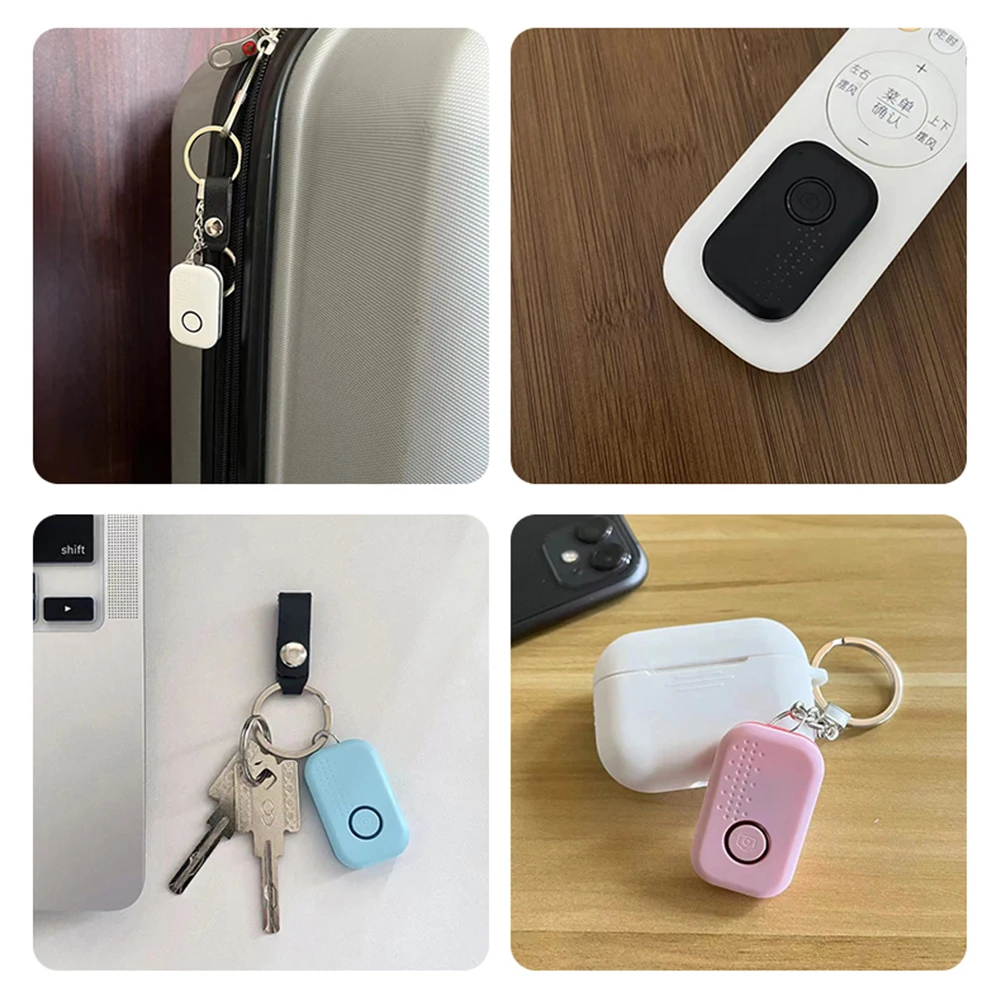 Mini Smart Tracker Bluetooth Key Locator, GPS, faixa reversa, dispositivo perdido, telefone móvel, animal de estimação, crianças, IOS System, Apple Find, My