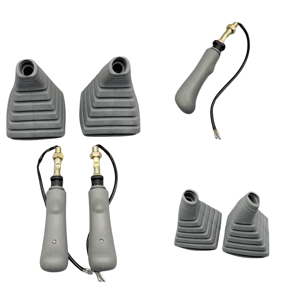 Excavator control handle applies for Doosan DH55 60 80 220 225 joystick handle rubber dust jacket operating lever control handle
