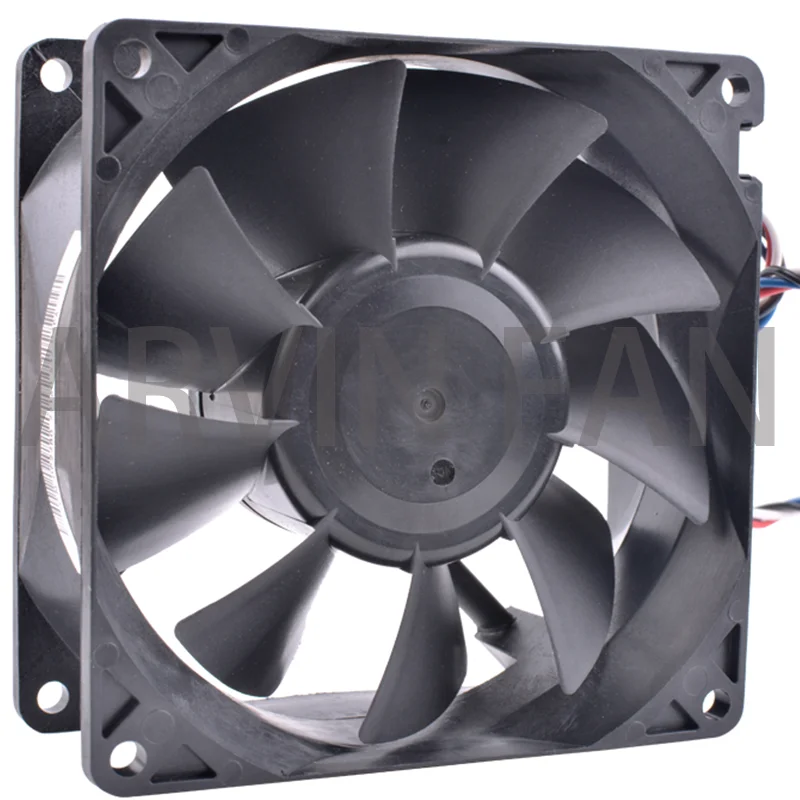 COOLING REVOLUTION M35291-35 9038 12V 2.3A 4-wire 5pin GX280 Dimension 4700 Double Ball Bearing Air Volume Server Cooling Fan