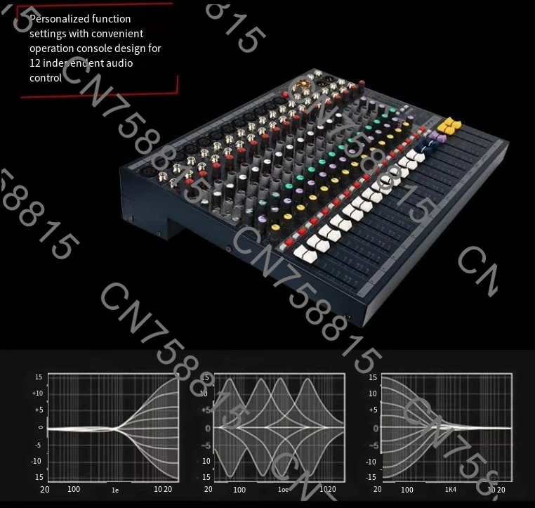 Suitable for touring mixers, Efx8, Efx12, Efx16, Efx20 Premium Stage Performance Conference Mixers