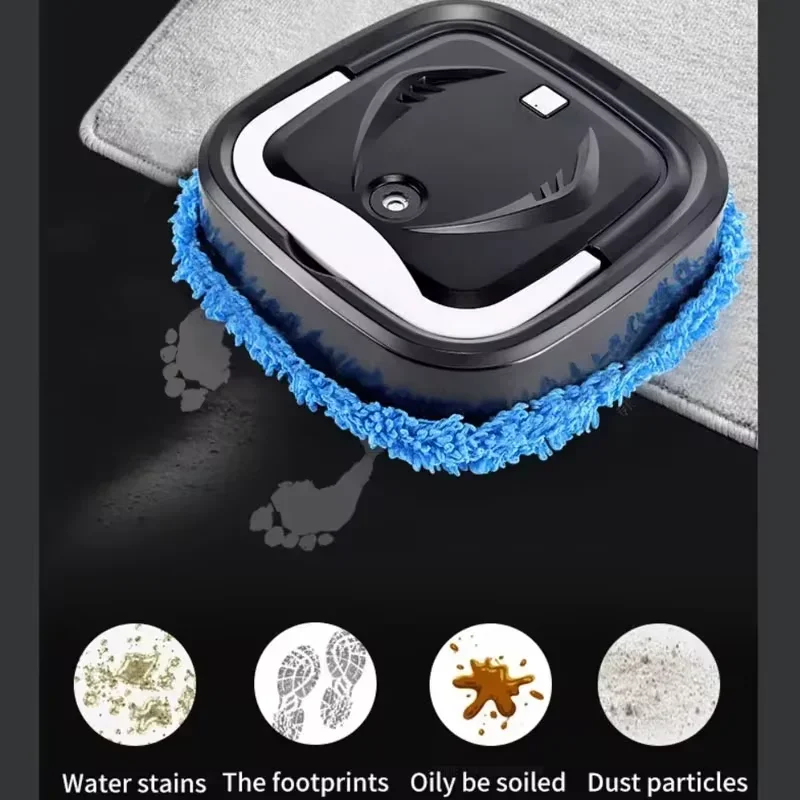 Smart Robot Vacuum Cleaner Rotary Floor Mopping Machine Air Humidifying Spray Dry Wet Sweeping USB Charging Sweeping Robot