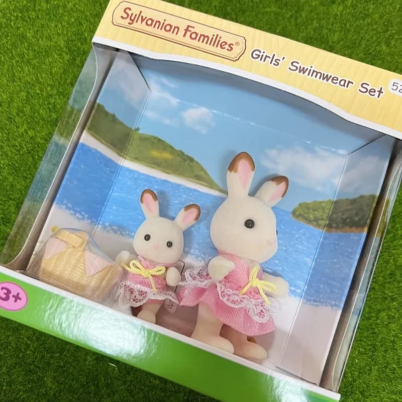 Double Swimsuit Doll Sylvanian Families Forest Toy Girl Play House Doll Exquisite And Lovely Workmanship Wonderful Gift To Child