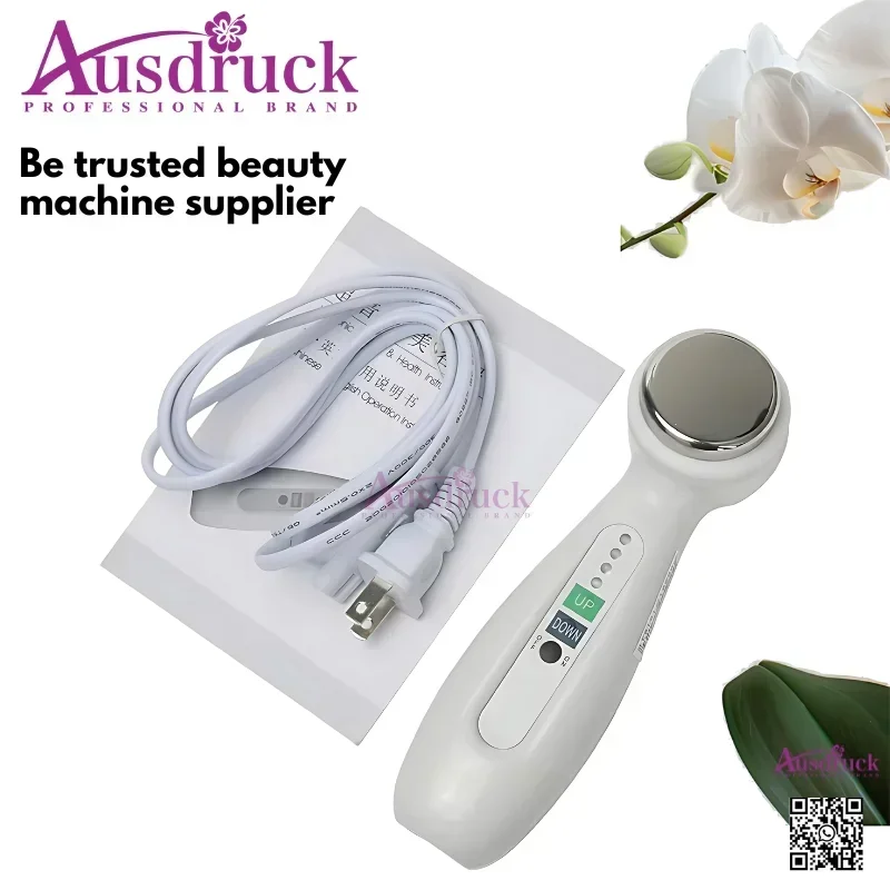 1MHZ 3W Ultrasonic Facial Skin beauty Machine Portable Ultrasound body face care massager